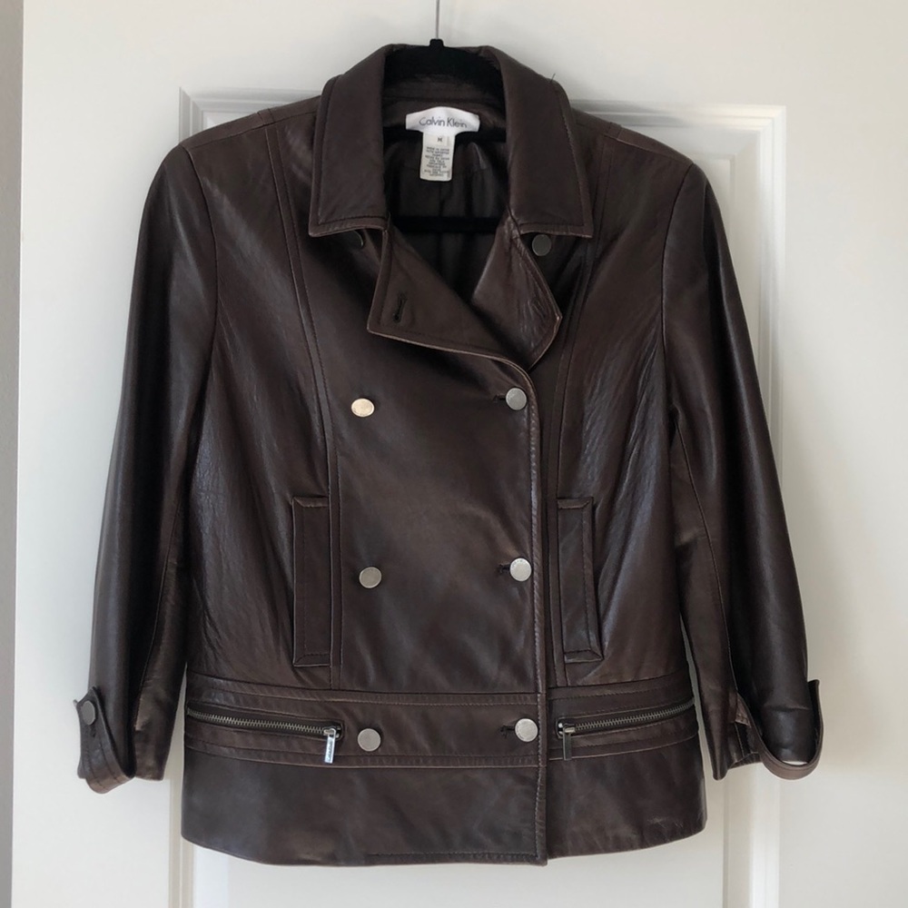 Calvin Klein Leather Jacket